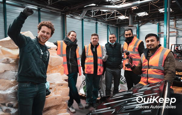 Equipe Ouikeep Vitamine T - Démentelement banquette